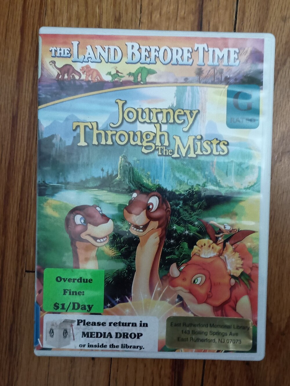 3/$10 🌟 The Land Before Time: Journey Through the Mists DVD Movie